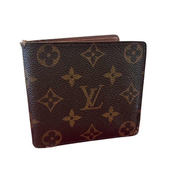 100% Authentic LV Louis Vuitton Bifold Monogram Wallet - Picture 1 of 11